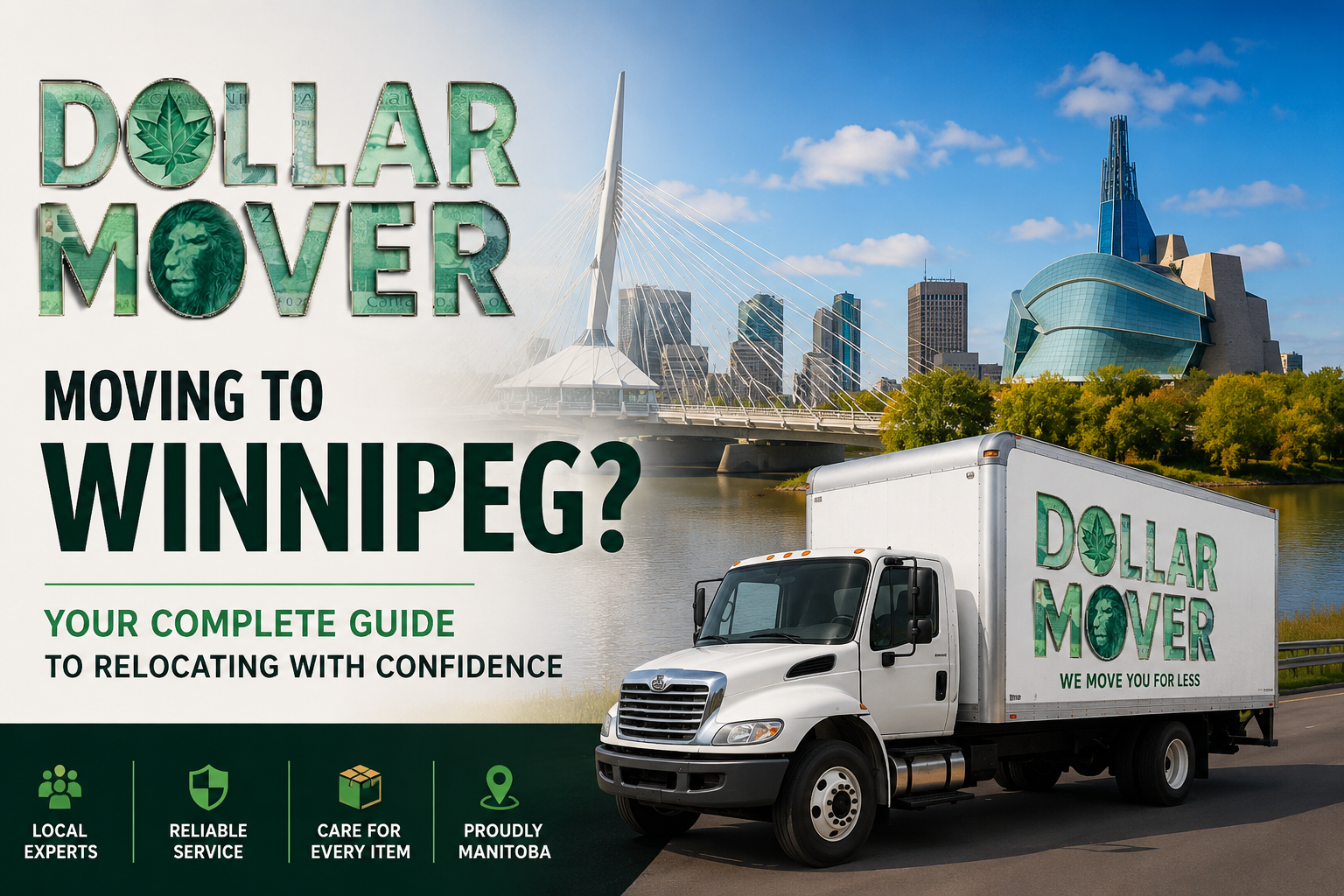 Guide for Moving to Winnipeg | Best Movers in Wnnipeg | Dollar Mover