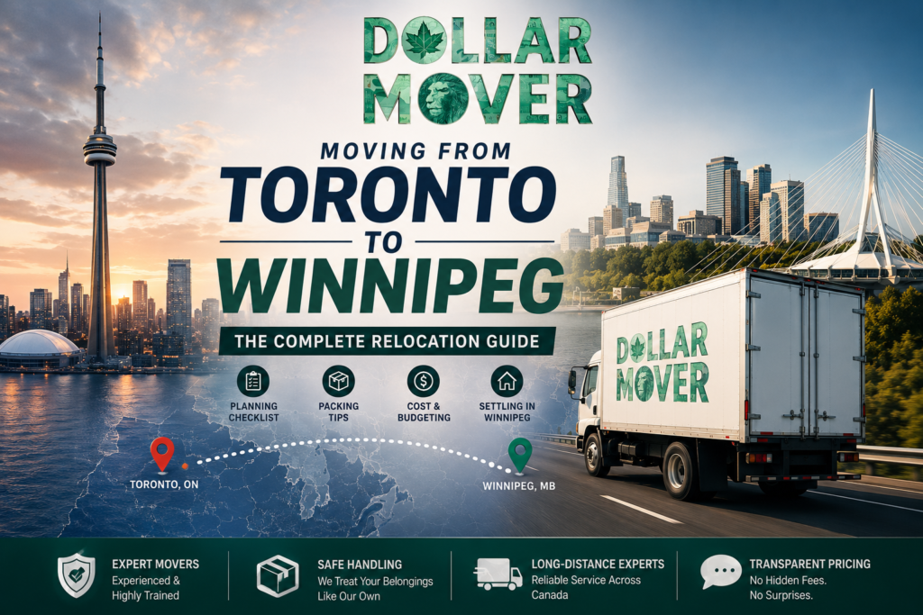 Moving from Toronto to Winnipeg