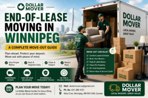 End-of-Lease Moving in Winnipeg | Complete Move-Out Guide | Dollar Mover